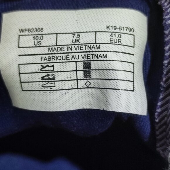 Keds Comfort Sneaker women's s sz 10 Purple stripes Streetwear Tennis Shoe - Picture 10 of 13